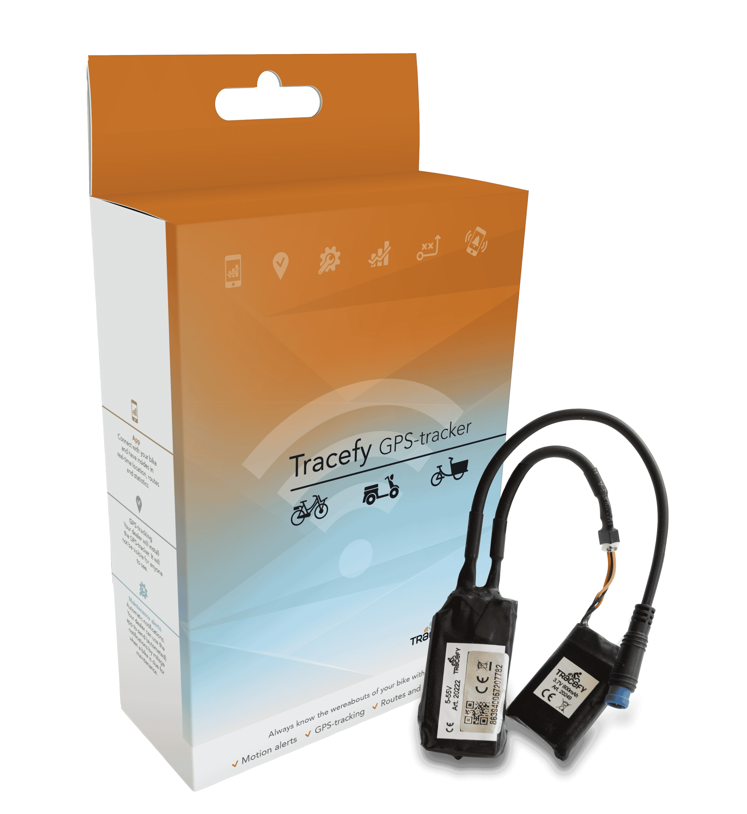 Tracefy GPS Tracker incl. Installation - Tracefy